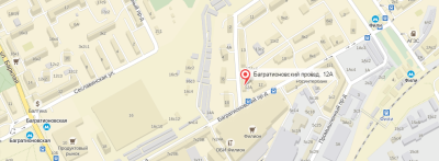 Схема проезда