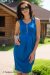 Платье для беременных, Цвет синий